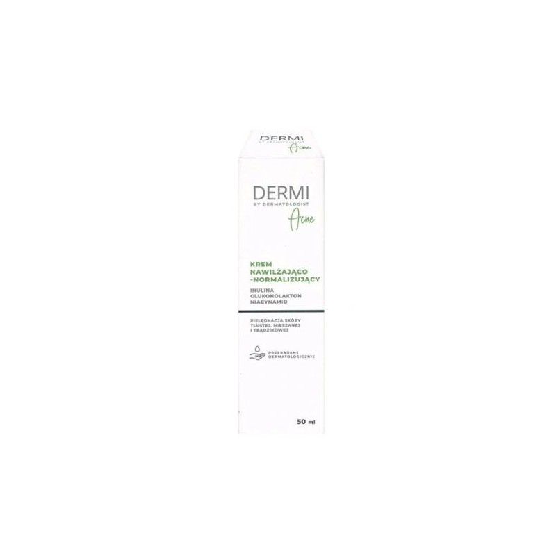 Крем для лица Medicinae Dermi Acne увлажняющий, нормализующий, для кожи, склонной к акне, 50 мл